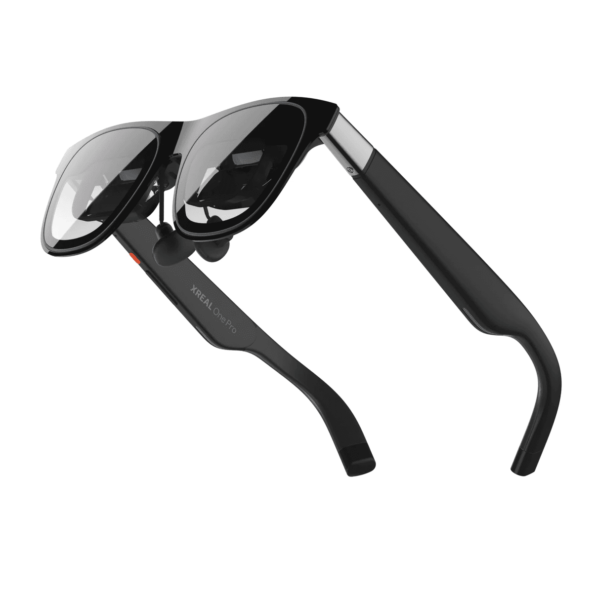 black heads up display glasses
